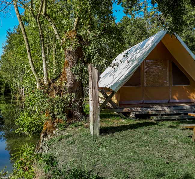 Chalet camping Marais Poitevin