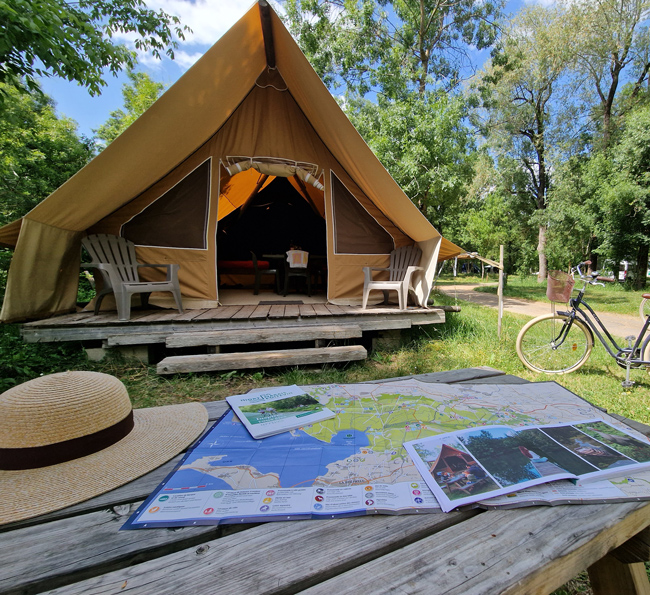 Chalet camping Marais Poitevin