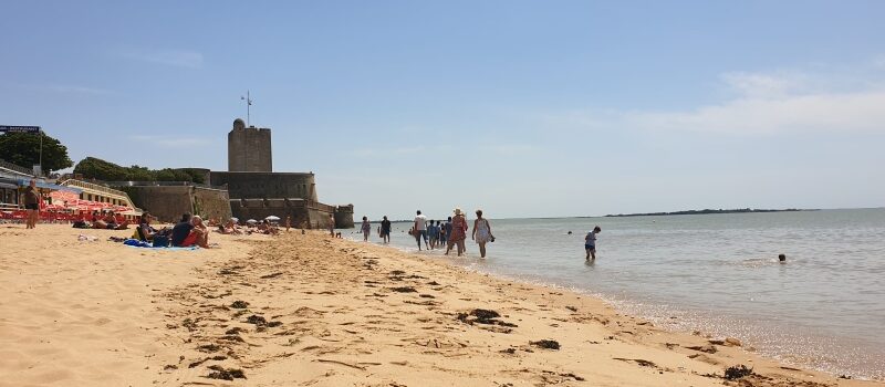 fort vauban et plage de Fouras les Bains