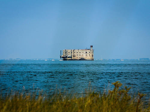 Visite du Fort Boyard depuis la mer