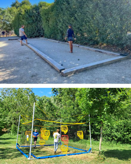 aire de jeux camping lidon